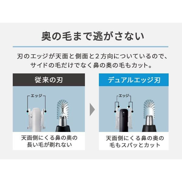 Nose Hair Trimmer, Compact Stick, 2024 Model ER-GN22