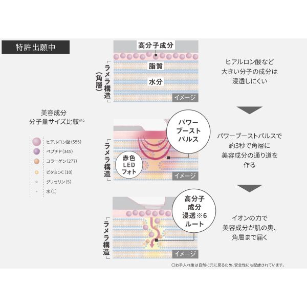 Ion Skin Care Device IonBoost Multi EX EH-SS85-W - imy Shop Japan