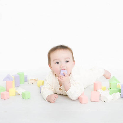 Rice-Based Animal Stacking Blocks (29-piece), Made in Japan KM-029