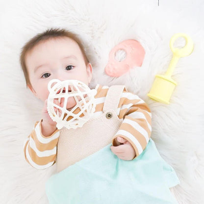 Rice-Based Toy 4‑Piece Set, Made in Japan KM-031