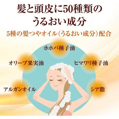 50 Megumi Hair & Scalp Moisturizing Shampoo 400ml