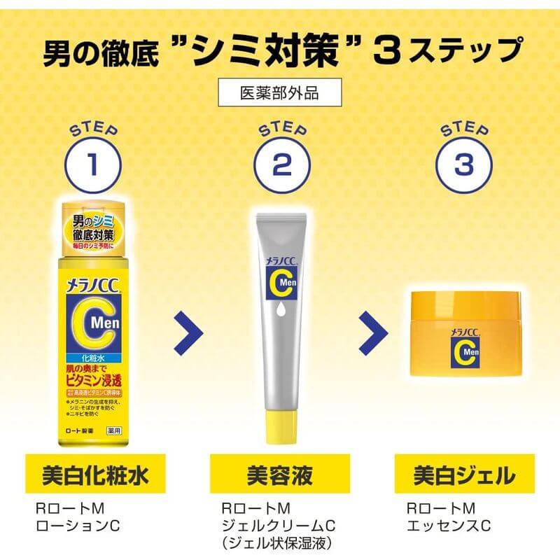 Melano CC Men 男士藥用淡斑精華液 20ml