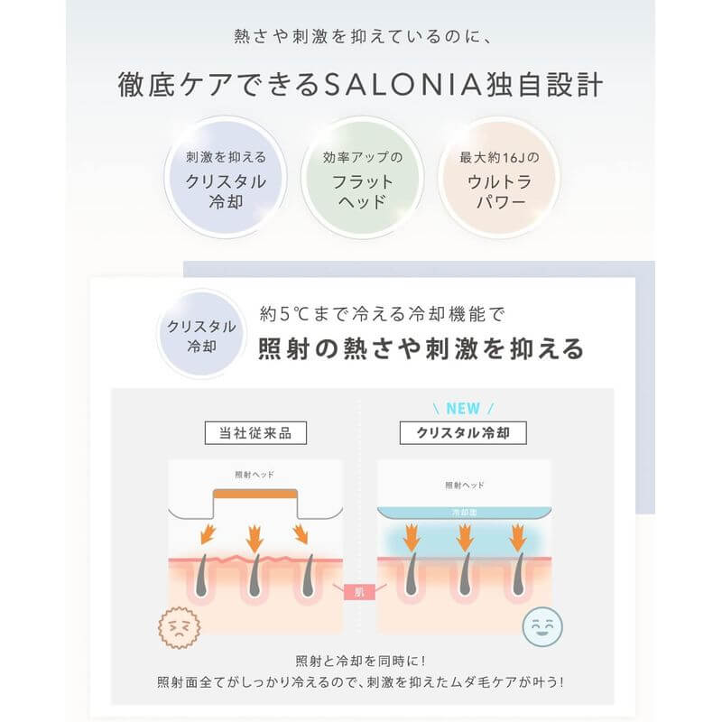 FLASH CRYSTAL SILKEPI IPL Hair Removal AC100V-240V SAL22205SL - imy Shop Japan