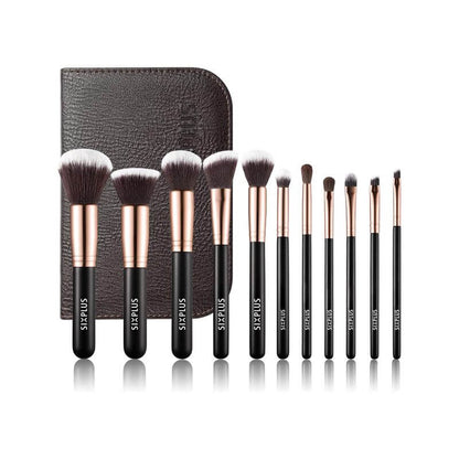 Classic系列 化妝刷具11件組, 附收納包