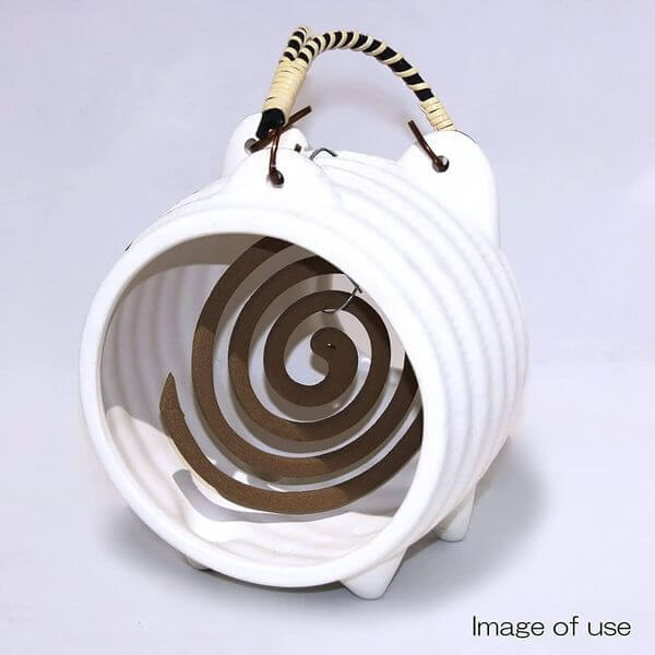 Pig Pottery Mosquito Coil Holder - imy Shop Japan