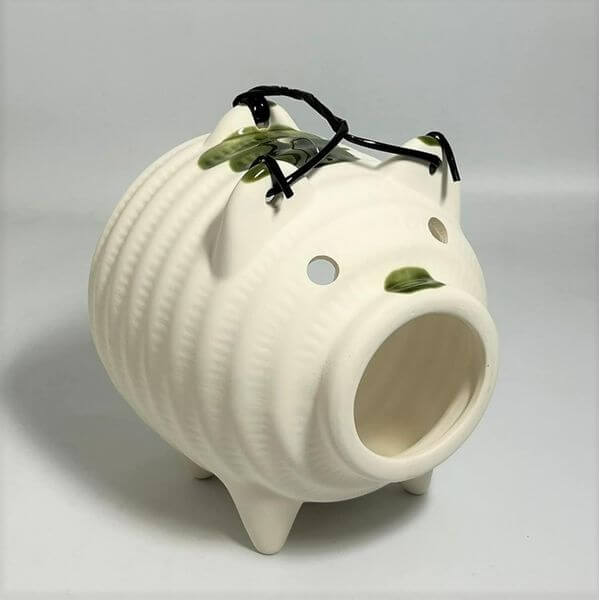 Pig Pottery Mosquito Coil Holder - imy Shop Japan