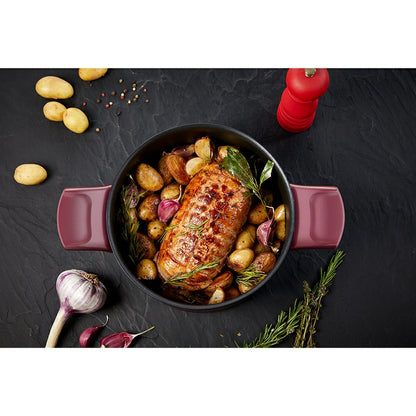 UNLIMITED 2X Rouge Stew Pot 20cm G26244 - imy Shop Japan