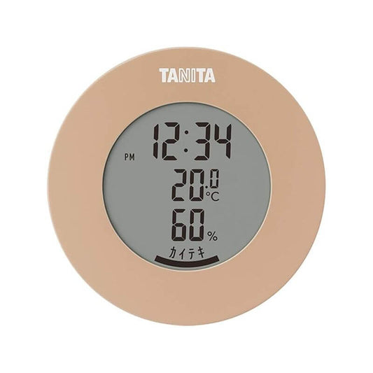 Digital Thermo-Hygrometer with Clock – Electronic Temperature & Humidity Monitor TT-585