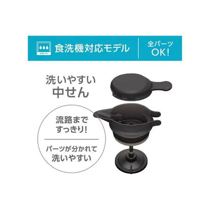 Stainless Thermos Pot, Dishwasher Safe TTG-1000