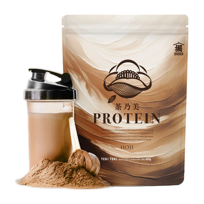 Chanobi Tea-Flavored Whey and Soy Protein Powder 810g, Made in Japan