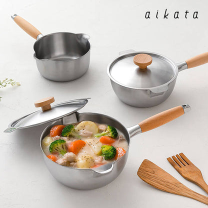 akita Yukihira Saucepan 18cm PD3001 - imy Shop Japan