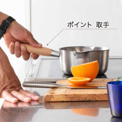 akita Yukihira Saucepan 18cm PD3001 - imy Shop Japan