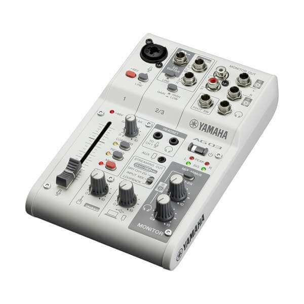 Live Streaming Mixer 3 Channel AG03MK2W - imy Shop Japan