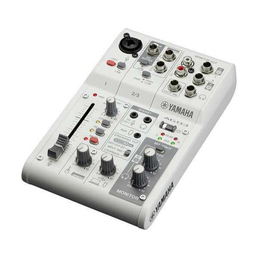 Live Streaming Mixer 3 Channel AG03MK2W - imy Shop Japan