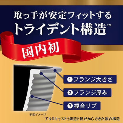 CAST VARIUS 把手可拆式平底鍋, 瓦斯爐用 A-3114