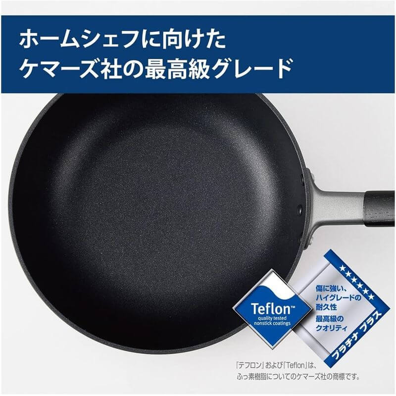 MARUTTO PAN 輕量不沾鍋 24cm, IH可, 日本製 A-2632