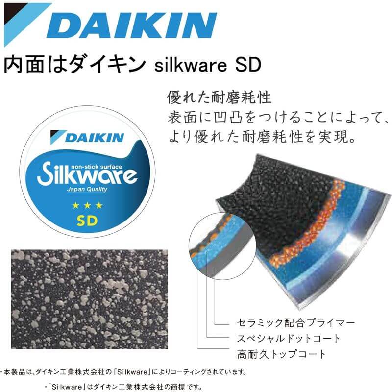 Silkware 輕量炒鍋 28cm, IH可, 日本製 A-3124