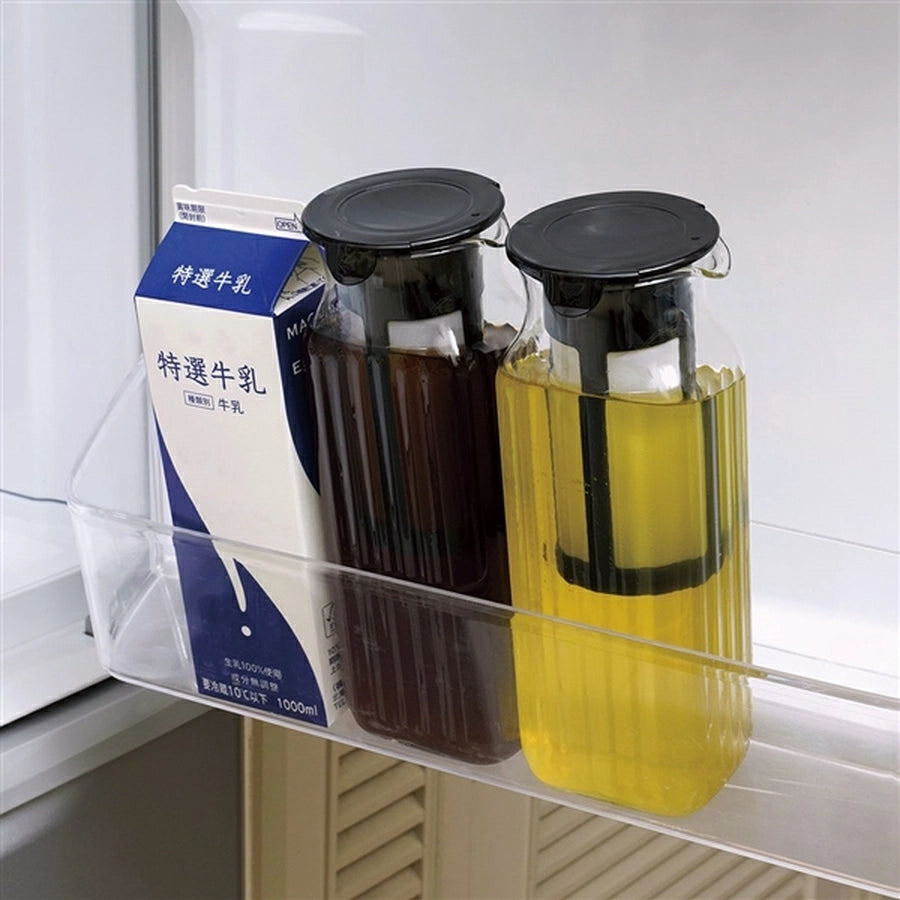 Cold Brew Coffee and Tea Square Server 1L with Filter T296KF2-BK - imy Shop Japan