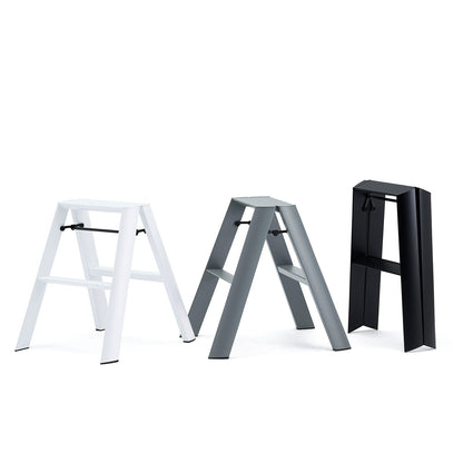 lucano 2-Step Folding Step Stool Standard ML2-a WH