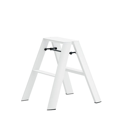lucano 2-Step Folding Step Stool Standard ML2-a WH